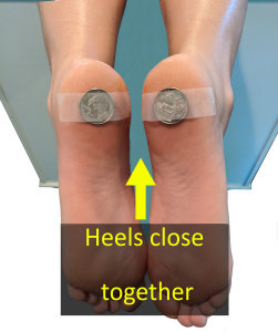 Photo angle for heel height